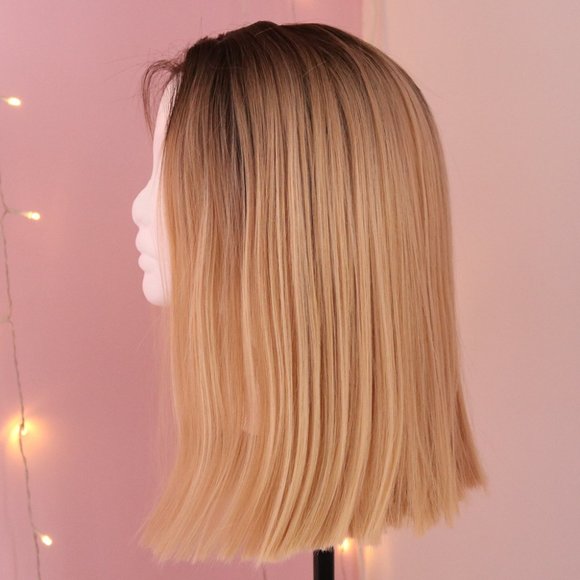 ImStyle Wigs Coco Dark Root Blonde Lace Front Wig - Picture 5 of 9